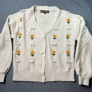 Princess Highway Womens Embroidered Flower Cardigan – AU 10 / US 6